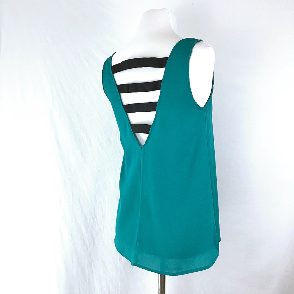 My Story Teal Tank Top - Picture 3 of 8